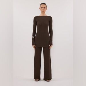 DISSH Dark Olive Top and Bottom